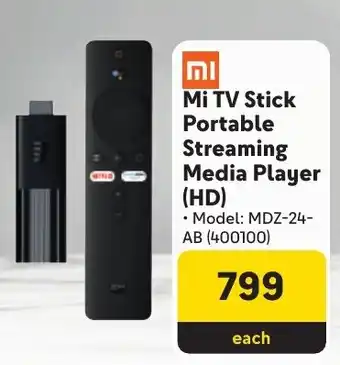 Makro Xiaomi Mi TV Stick Portable Streaming Media Player HD offer