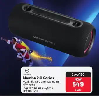Makro Volkano Mamba 2.0 Series offer