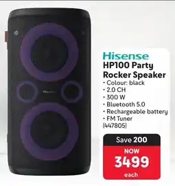 Makro Hisense HP100 Party Rocker Speaker offer
