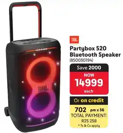 Makro JBL Partybox 520 Bluetooth Speaker offer