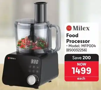 Makro Milex Food Processor offer