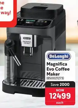 Makro DeLonghi Magnifica Evo Coffee Maker offer
