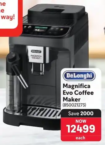 Makro DeLonghi Magnifica Evo Coffee Maker offer