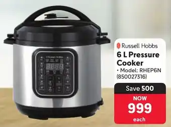 Makro Russell Hobbs Pressure Cooker offer