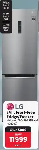 Makro LG Frost-Free Fridge/ Freezer offer