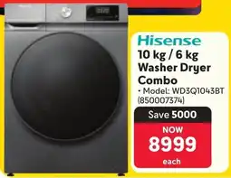 Makro Hisense Washer Dryer Combo offer