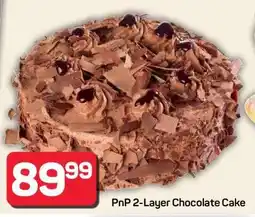 Pick n Pay Hypermarket PnP 2-Layer Chocolate Cake offer