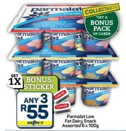 Pick n Pay Hypermarket PARMALAT LOW FAT DAIRY SNACK offer