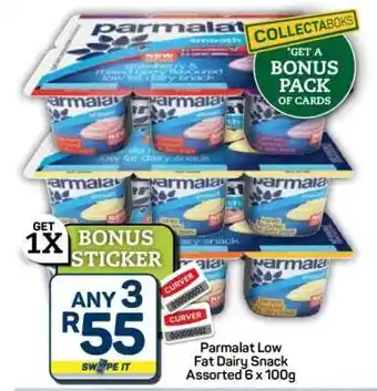 Pick n Pay Hypermarket PARMALAT LOW FAT DAIRY SNACK offer