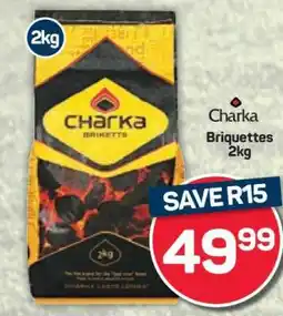 Pick n Pay Charka Briquettes 2kg offer