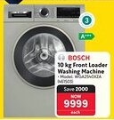 Makro BOSCH Front Loader Washing Machine offer