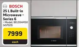 Makro BOSCH Built-in Microwave Series 6 offer