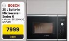 Makro BOSCH Built-in Microwave Series 6 offer