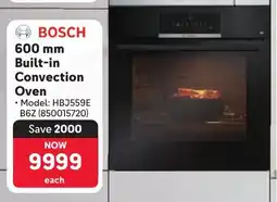 Makro BOSCH Built-in Convection Oven offer
