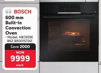 Makro BOSCH Built-in Convection Oven offer