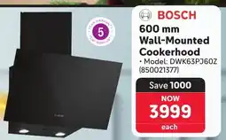 Makro BOSCH Wall-Mounted Cookerhood offer