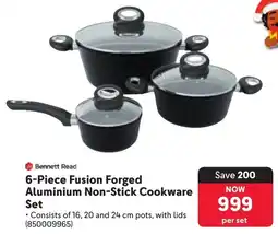 Makro Bennett Read Fusion Forged Aluminium Non-Stick Cookware Set offer