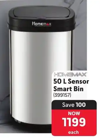 Makro Homemax Sensor Smart Bin offer