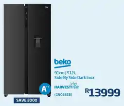Save Hyper Beko Side By Side Dark Inox offer