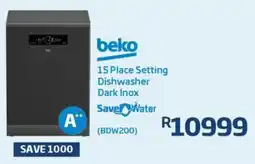 Save Hyper Beko 15 Place Setting Dishwasher Dark Inox offer
