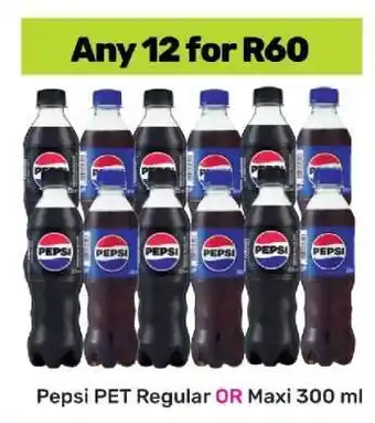 Game Pepsi PET Regular OR Maxi 300 ml offer