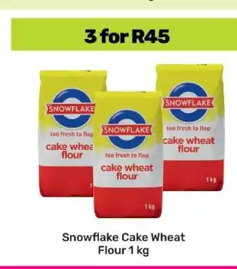 Game Snowflake Cake Wheat Flour 1 kg offer