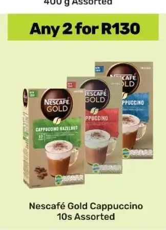 Game Nescafé Gold Cappuccino 10s Assorted offer
