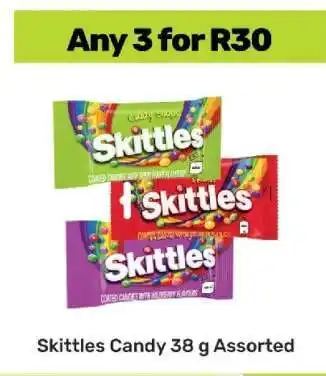 Game Skittles Candy 38 g Assorted offer