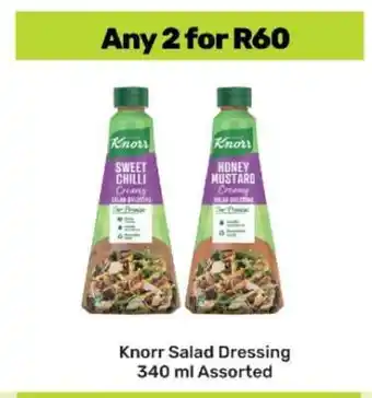 Game Knorr Salad Dressing 340 ml Assorted offer
