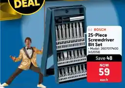 Makro 25-Piece Screwdriver Bit Set offer