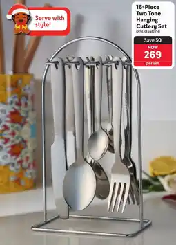 Makro Two Tone Hanging Cutlery Set offer