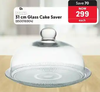 Makro Excellent Houseware Glass Cake Saver offer