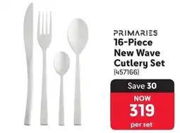 Makro Primaries New Wave Cutlery Set offer