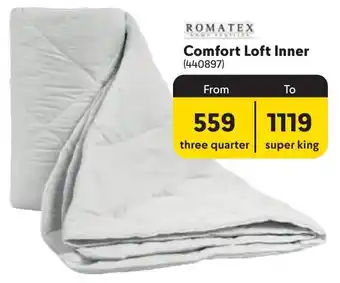 Makro Romatex Comfort Loft Inner offer