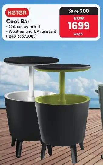 Makro Keter Cool Bar offer