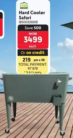 Makro Camp Master Hard Cooler Safari offer