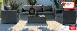 Makro Terrace Leisure Serengeti Wicker Sofa Set offer