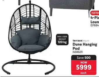 Makro Terrace Leisure Dune Hanging Pod offer