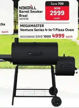 Makro Nexgrill Barrel Smoker Braai offer