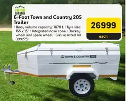 Makro Camp Master 6-Foot Town and Country 205 Trailer offer