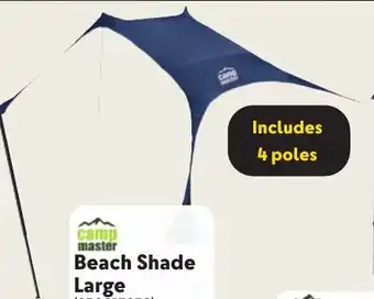 Makro Camp Master Beach Shade Large offer
