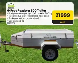 Makro Camp Master 6-Foot Roadster 500 Trailer offer