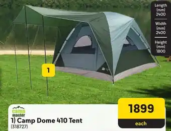 Makro Camp Master Camp Dome 410 Tent offer