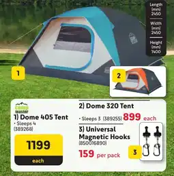 Makro Camp Master Dome 405 Tent offer