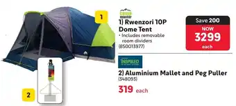 Makro Camp Master Rwenzori 10P Dome Tent offer