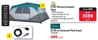 Makro Camp Master 10-Person Instant Tent offer
