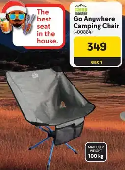 Makro Camp Master Go Anywhere Camping Chair offer