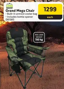 Makro Camp Master Grand Mega Chair offer