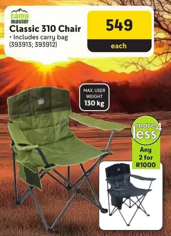 Makro Camp Master Classic 310 Chair offer
