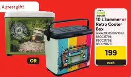 Makro Camp Master Summer or Retro Cooler Box offer